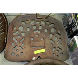 ANTIQUE TRACTOR SEAT ON CHOICE