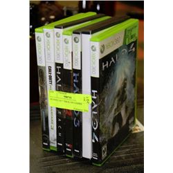 BUNDLE OF 7 XBOX 360 GAMES