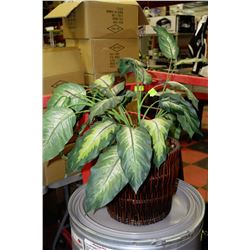 ARTIFICIAL PLANT IN BASKET