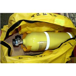 SCOTT AIR PACK TANK WITH CARRY BAG