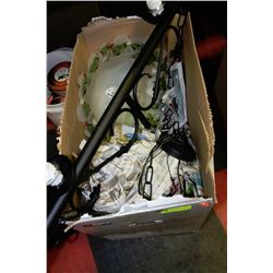 2 HANDPAINTED CHANDELIER HANGING LIGHTS