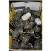Image 1 : BOX OF INSULATORS SOME MARKED WITH CPR
