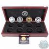 Image 1 : 2013-2015 The Bradford Exchange Mint Royal Silver Crown Collection. You will receive 4 of 8 Crowns: 