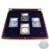 Image 2 : 2006 Great Britain St. George Gold Proof Set PCGS Certified PR 69 DCAM. The denominations included i