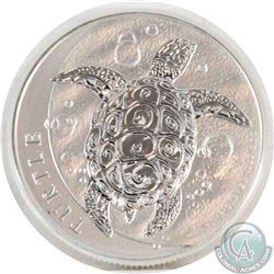 2016 Niue $2 1oz Hawksbill Turtle minted by the New Zealand Mint (TAX Exempt). There is a small nick