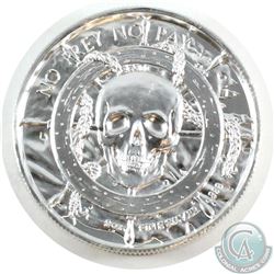 2015 2oz The Captain Ultra High Relief .999 Fine Silver Coin (TAX Exempt). This coin is the third co