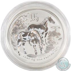 2014 1oz Silver Australian Lunar Year of the Horse (Tax Exempt)