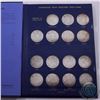 Estate lot of Canada silver 50cts in old Whitman blue book.  1937 to 1962, includes the scarce 1947 