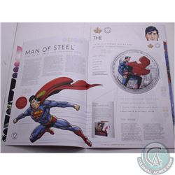Royal Canadian Mint Large Booklets Celebrating 75 Years of Superman as issued by the Royal Canadian 