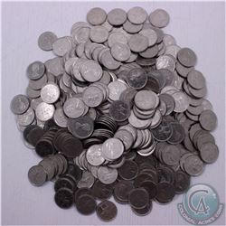 Massive lot of 1973 Royal Canadian Mounted Police Quarters.  Over 450pcs!