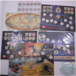 Mixed lot of Commemorate sets from 1992, 1999 and 2000. 6 sets