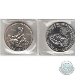 1984 Engelhard 1oz. .999+ fine silver American Prospector USA. (no tax)