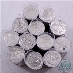 1999 Millennium Canada Complete 25ct roll Set of all 12 designs. 12 rolls