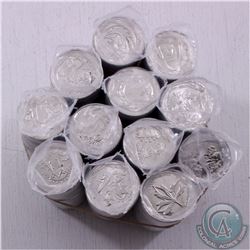 2000 Millennium Canada Complete 25ct roll Set of all 12 designs. 12 rolls