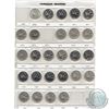 Image 2 : Estate lot of Canada 25cts from 1968 to 1999.  Comes in a brown folder and also includes the 1999 mi