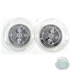 Image 1 : 2 x 2010 Kitco One Ounce silver Rounds. 2pcs (no tax)