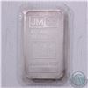 Image 1 : Scarce! Johnson Matthey -Blank Reverse- 5oz .999 Fine Silver Bar – Serial 022757 (only 15,000 produc