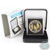 Image 1 : 2012 Gold Plated Proof Silver Dollar Commemorating the War of 1812. (no tax)