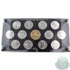 Image 1 : 1992 Canada 125 Quarter 13-coin Set with Parliament $1 in deluxe hard plastic holder.