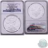 Image 1 : 2012-W $1 Silver Eagle 1oz Fine Silver NGC Certified PF-70 Ultra Cameo, Early Releases. (Tax Exempt)