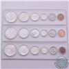 Image 1 : Estate Lot of 3x 1964-1967 Canada 6-coin Silver Year Sets in Snap Lock Cases. The dates you will rec