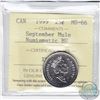 Image 1 : Mule Error 1999 September Canada 25ct with missing '25 cents' ICCS Certified MS-66 NBU