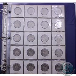 Estate lot of Canada 50cts. 78pcs