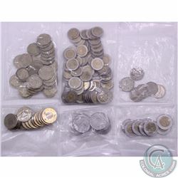 Estate lot of World coins; Countries included are Belize, Barbados, Costa Rica, Uruguay, Argentina a