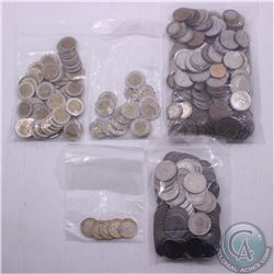 Estate lot of World coins; Countries included are Dominican, Chile, Argentina and France.  Entire lo