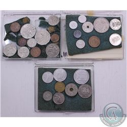 Mixed lot of world coins. Appears to have Australia, New Zealand, Denmark, Fiji etc..