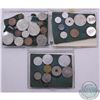 Image 1 : Mixed lot of world coins. Appears to have Australia, New Zealand, Denmark, Fiji etc..
