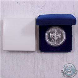 2003 Canada Silver Maple Leaf $5 in blue case as issued by the RCM. No Tax