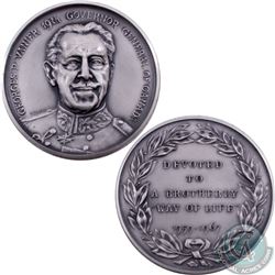 1959-1967 Sterling silver Governor General Medal. Issued for Georges P. Vanier 19th Governor General