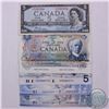 Image 1 : Run of six $5.00 notes from the Bank of Canada in average circulated condition.  You will receive si