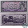 Image 1 : 1954 Devil's Face $10.00 note with Beattie-Coyne signatures