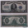 Image 1 : 1923 $1.00 note from the Dominion of Canada with a Blue Seal
