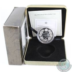 1911-2001 Proof Commemorative Sterling Silver Dollar issued by the Royal Canadian Mint.