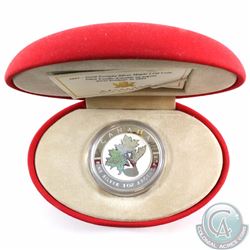2003 Canada $5 1oz Maple of Good Fortune Hologram Fine Silver Maple Leaf (Tax Exempt). Please note t