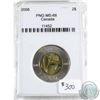 Image 1 : 2008 Canada $2 PNG Certified MS-68.