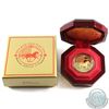 Image 1 : Singapore Mint 2014 $100 1oz .9999 Fine Gold Year of the Horse coin. LIMITED MINTAGE OF 2,000 pieces