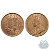 Image 2 : Canada 1913 $5 Gold George 5th. A nice Lustrous example in EF to AU Condition. Coin is .900 Pure and