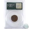 Image 2 : 1-cent 1923 PCGS Certified MS-63 BN. A Lustrous Chocolate Brown, this Key Date issue is housed in an