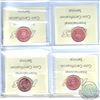 Image 2 : 1-cent 1998, 2001 ,2002 and 2002P ICCS Certified MS-67 coins. All coins are Tied for the Finest Know