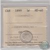 Image 1 : 5-cent 1899 ICCS Certified MS-60