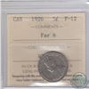 Image 1 : 5-cent 1926 Far 6 ICCS Certified F-12