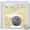 Image 1 : 5-cent 2000 ICCS Certified MS-66. Tied for the Finest Known.