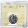 Image 1 : 5-cent 2001P ICCS Certified MS-66. Tied for the Finest Known.