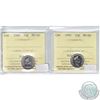 Image 1 : 10-cent 1990 & 1991 ICCS Certified MS-66 (2pcs)