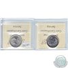 Image 2 : 25-cent 2000 Achievement & 2000 Natural Legacy ICCS Certified MS-66. 2000 Achievement is Tied for th