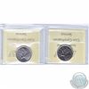 Image 2 : 25-cent 2007 & 2008 ICCS Certified MS-67. Both coins are Tied for the Finest Known by ICCS. (2pcs)